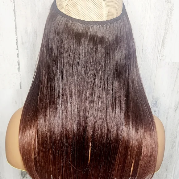 Wired Volume Weft Indian Cuticle Hair Extensions 16\